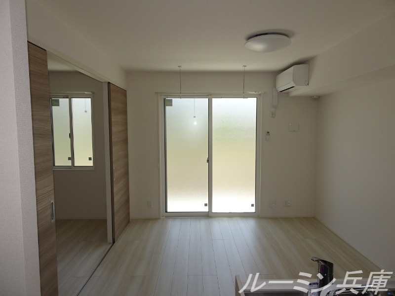パークハイム七番館の居間写真