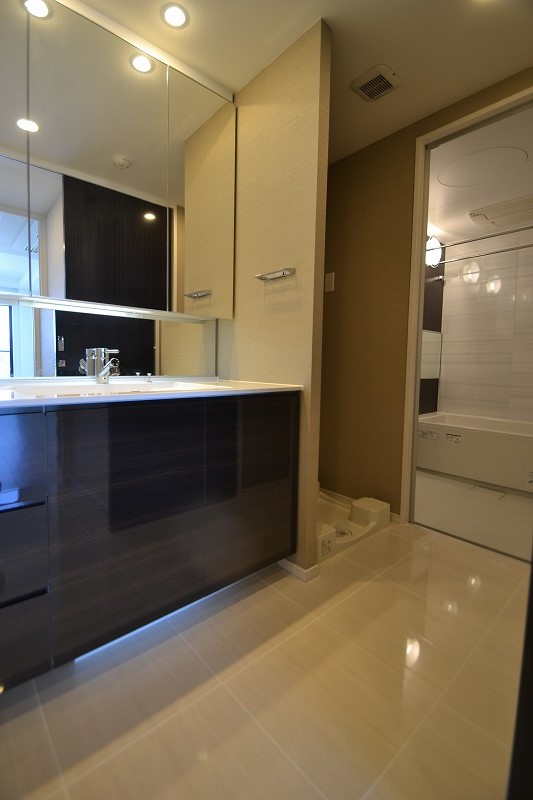 洗面設備　サンプルルーム写真