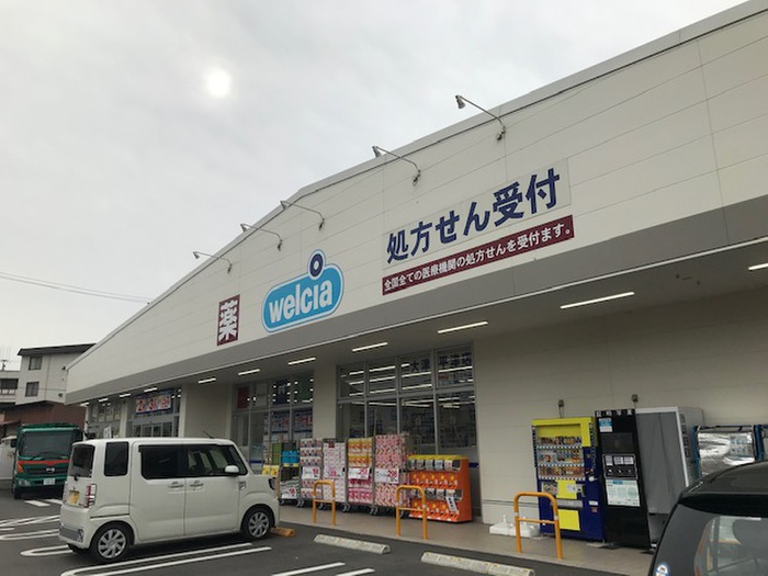 ドラックストア　ウェルシア大津平津店（ドラッグストア）まで450m