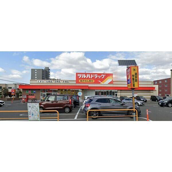 ドラックストア　ツルハドラッグ平岸店（ドラッグストア）まで485m