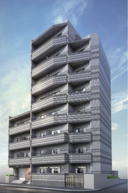 建物外観　完成図