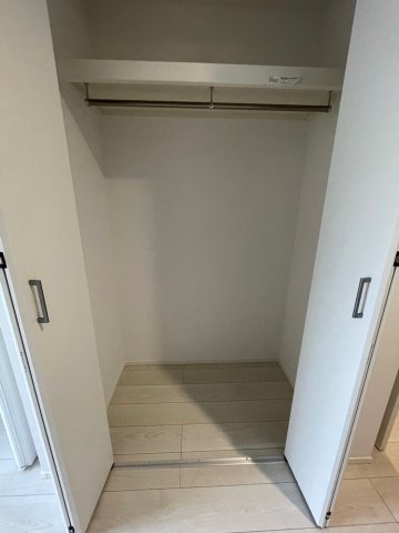 収納　クローゼットです