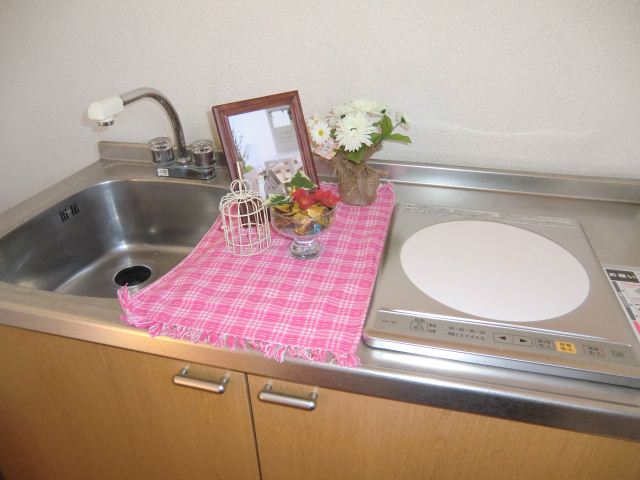 キッチン　ＩＨタイプのコンロになります