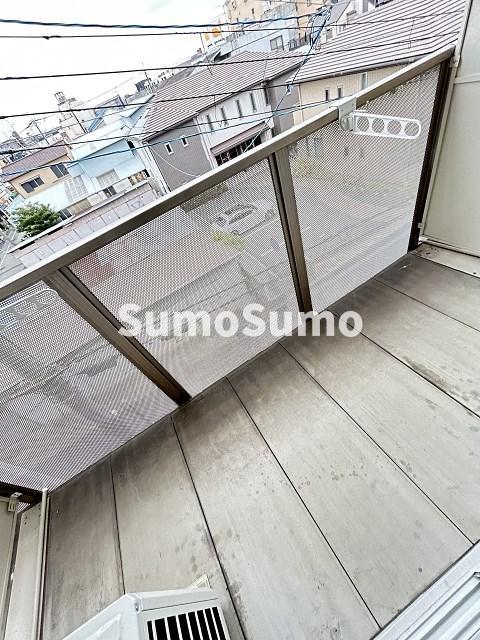 バルコニー　落ち着いた時間を過ごせるバルコニーです