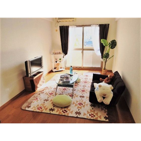 居室・リビング　※モデルルーム画像・備品は契約には含まれません・現況優先