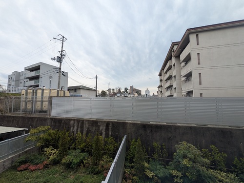 眺望　バルコニーから東側の眺望