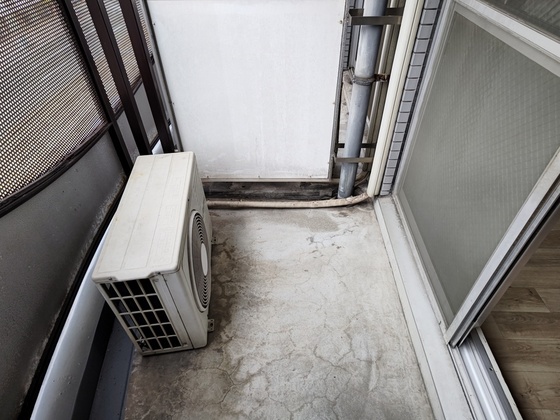 バルコニー　※別部屋の写真です