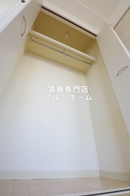 収納　クローゼット大きいです！