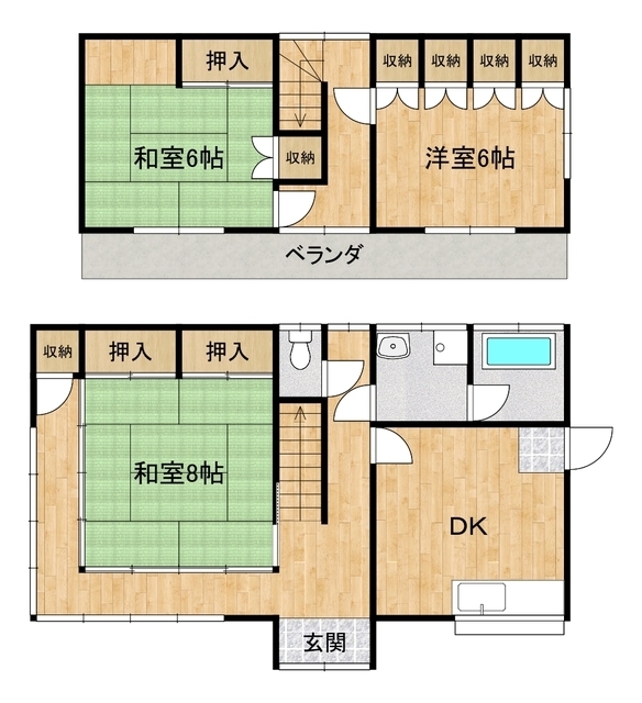モダングレース総社の間取り写真