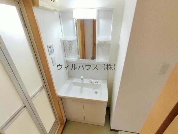 洗面設備　独立洗面台！
