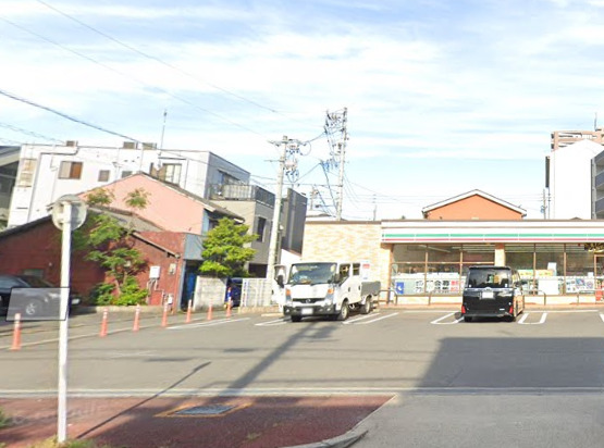 コンビニ　セブンイレブン 名古屋石場町店（コンビニ）まで424m
