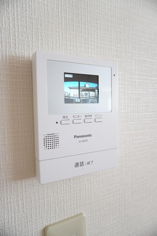 セキュリティ　来客時に便利なＴＶモニターホン