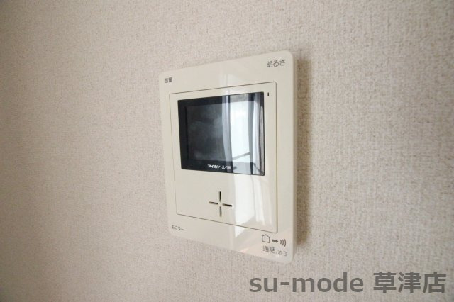 セキュリティ　モニター付きです