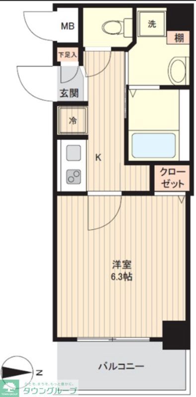 エスティライフ新大阪第2の間取り写真
