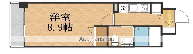 ＪＲ大阪環状線 京橋駅 徒歩7分 13階建 築19年の間取り写真