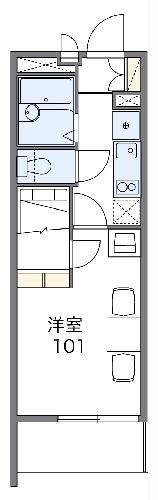 レオパレスOHYATO IIの間取り写真