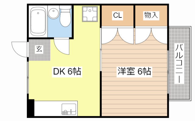 ＪＲ東海道本線 近江長岡駅 徒歩19分 2階建 築35年の間取り写真