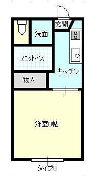 グリーンハイツ上田の間取り