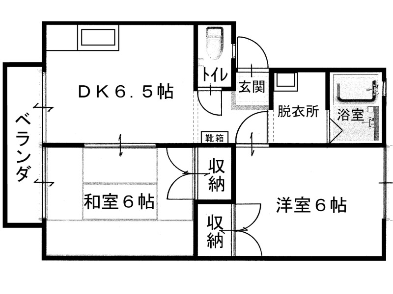 オリーブ村７号地の間取り