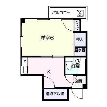 横山ビルの間取り