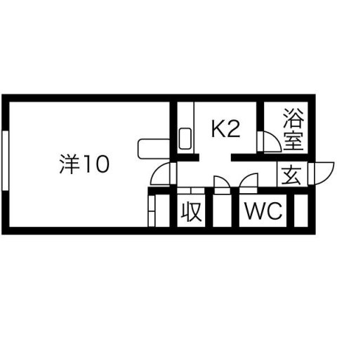 フォーシーズンIの間取り