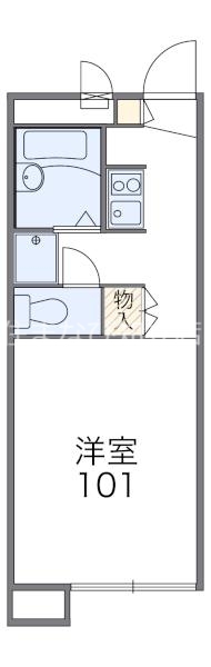 レオパレス日の出の間取り