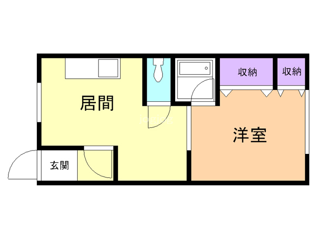 メゾンド大西２の間取り