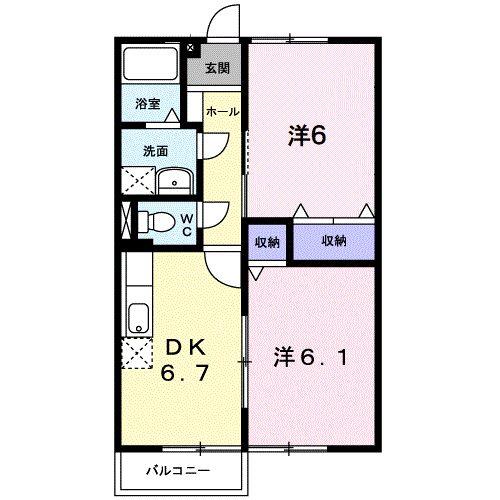 サンヒルズ三郷IIの間取り