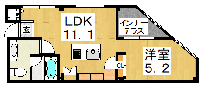 ウィステリア長居の間取り