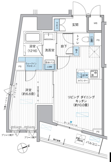 栖-すみか-浅草蔵前の間取り