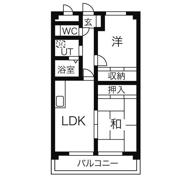 ヴィラジュリアの間取り