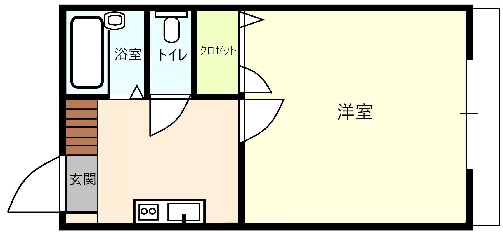 メープルコートうららの間取り