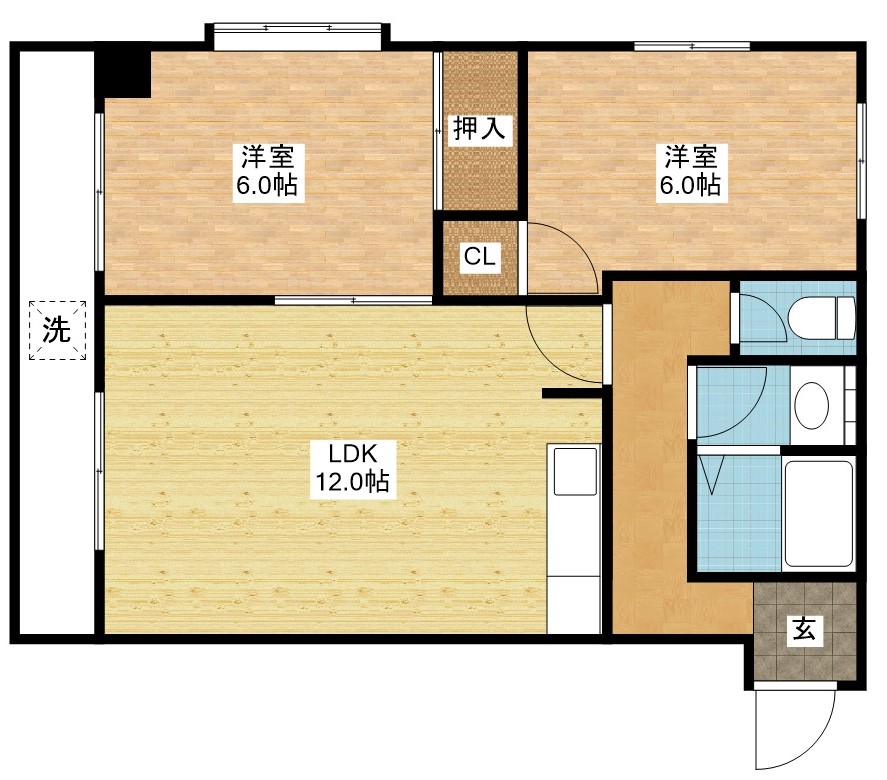 ATsマンション西町の間取り