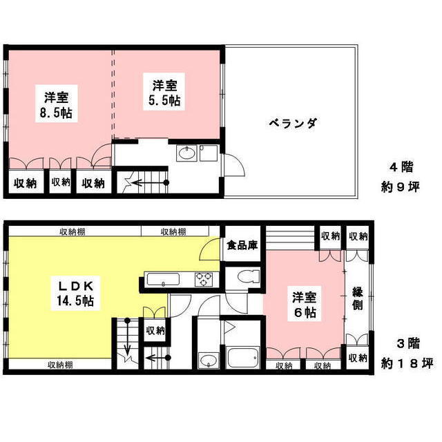 Ｋビルの間取り