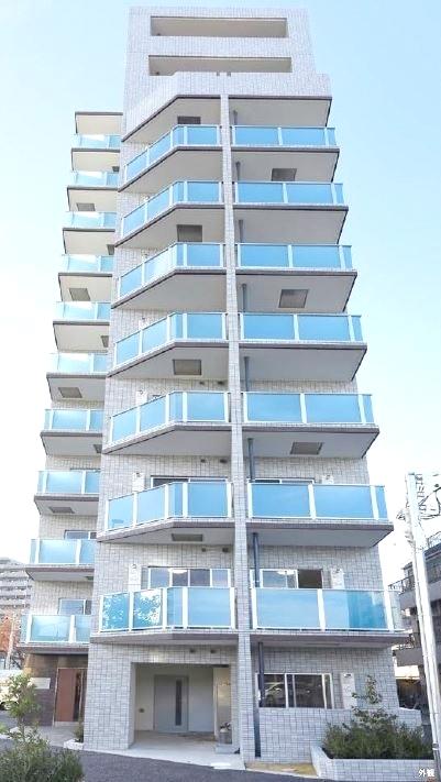 【アンベリール墨田の建物外観】