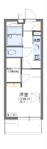 【レオパレスターナーIIIの間取り】