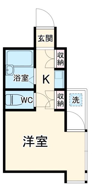 神奈川県相模原市南区相模大野６（マンション）の賃貸物件の間取り