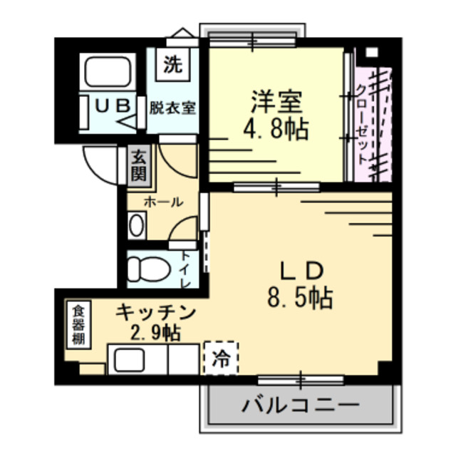 ＴＳＵＫＡＳＡビルの間取り