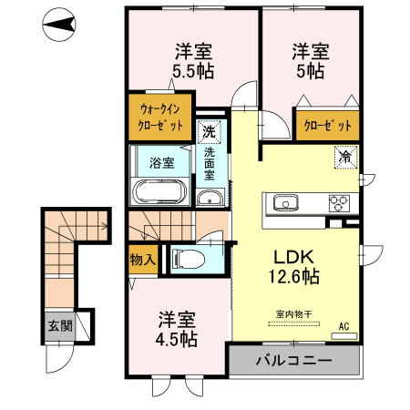 アネシス御立の間取り