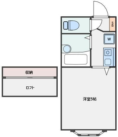 パンシオンみずほ台Ｃ　棟の間取り