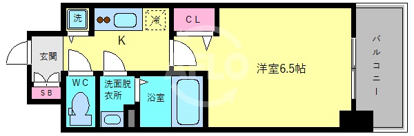 アドバンス大阪バレンシアの間取り