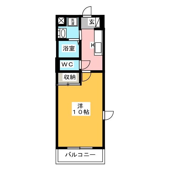 【グレイティア四日市の間取り】