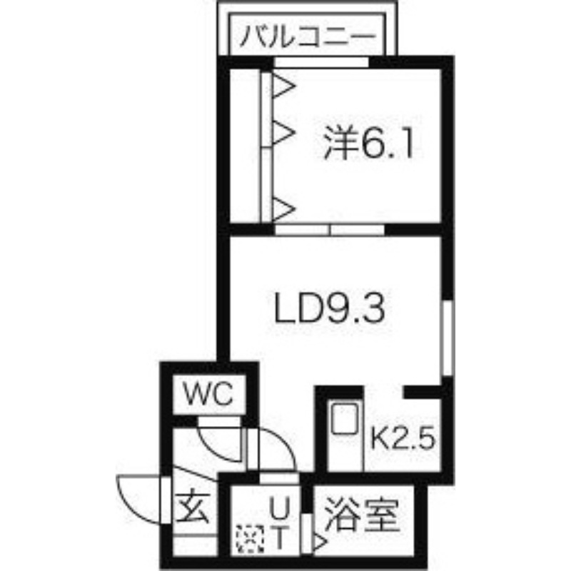 【グランメゾン平岸の間取り】