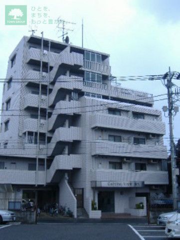 葛飾区柴又のマンションの建物外観