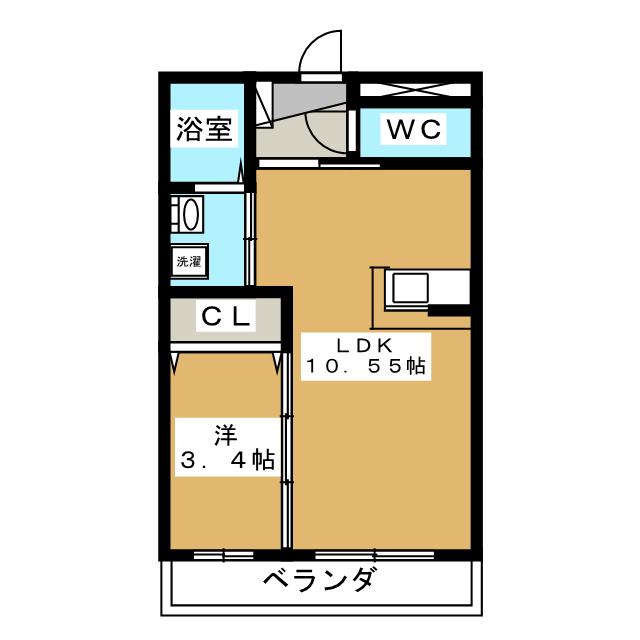 ハウス桐里の間取り