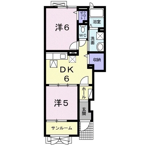 ストロベリ－フィ－ルズの間取り