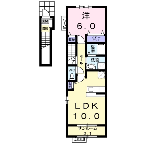 コッコラーレの間取り