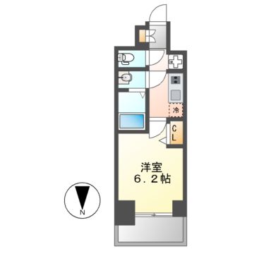 プレサンス葵デュリスの間取り