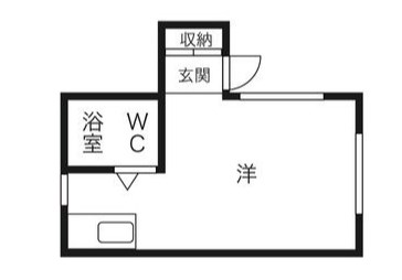 名古屋市名東区新宿のマンションの間取り