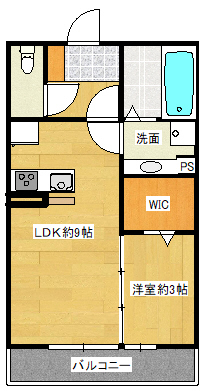 エトワルの間取り